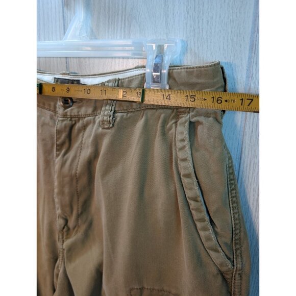 American Eagle Outfitters Pants Mens 32x30 Tan Cargo Drawstring Baggy Y2k Skate - Picture 9 of 10